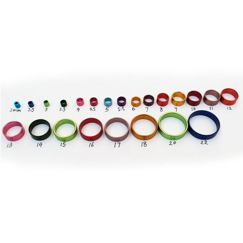 Pigeon leg rings/aluminum rings/pet bird leg rings/carrier pigeon and meat pigeon private rings/bird pens/animal leg rings pic 1