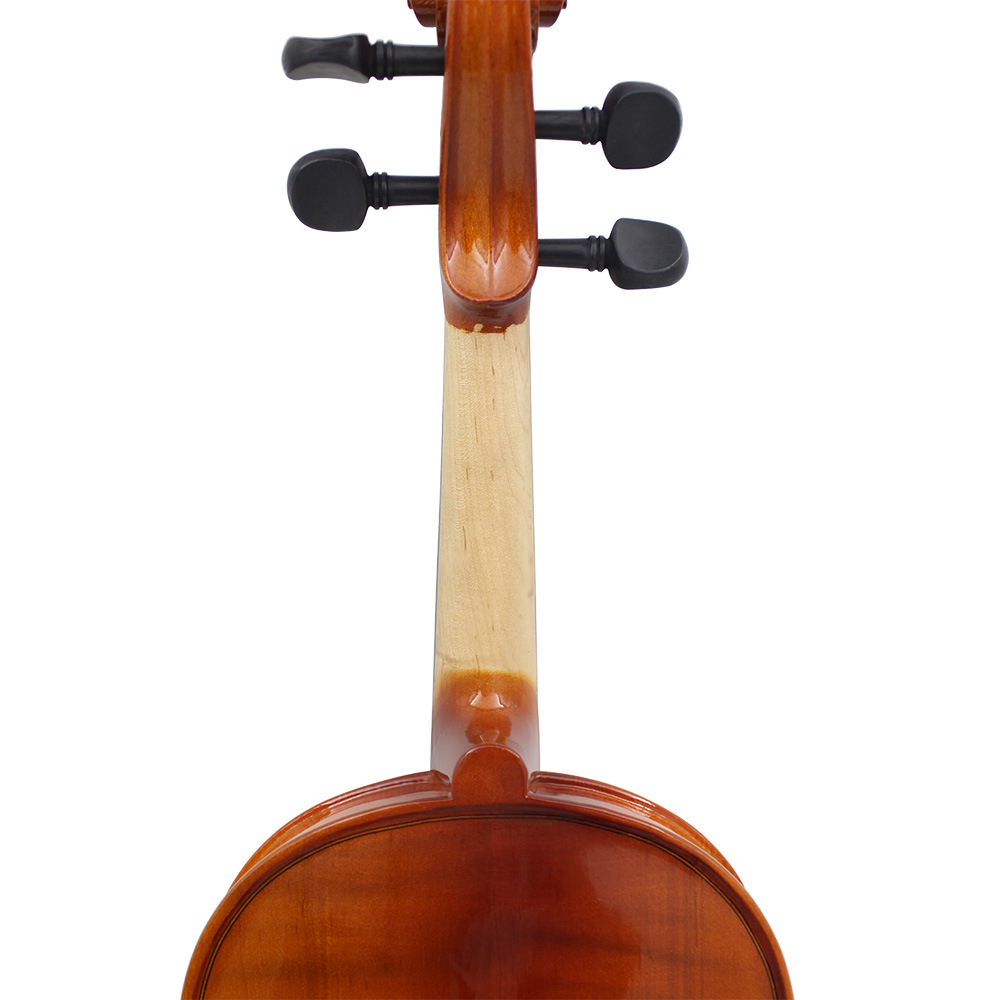 Aston Villa AV-03 Bright Natural color violin with Maple back and tiger grain solid wood Violin pic 19