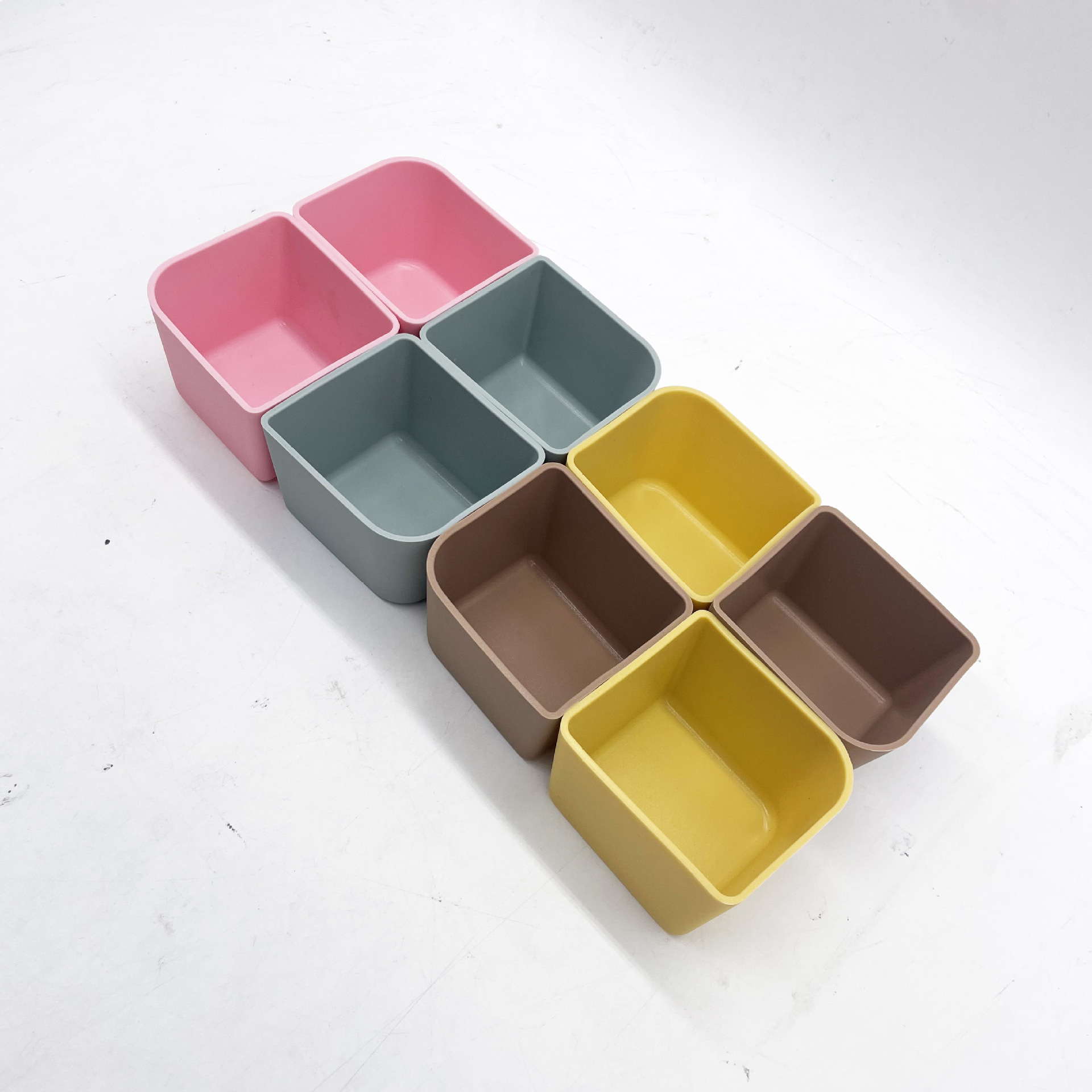 Silicone lunch box partition, rectangular lunch box separator, salad dressing container, children's lunch box compartment accessories pic 11