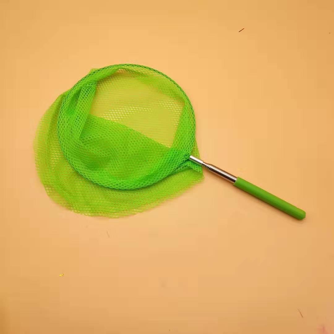 不锈钢伸缩捞渔网 儿童捕虫网蝴蝶网捞鱼网兜 伸缩网户外戏水玩具详情7