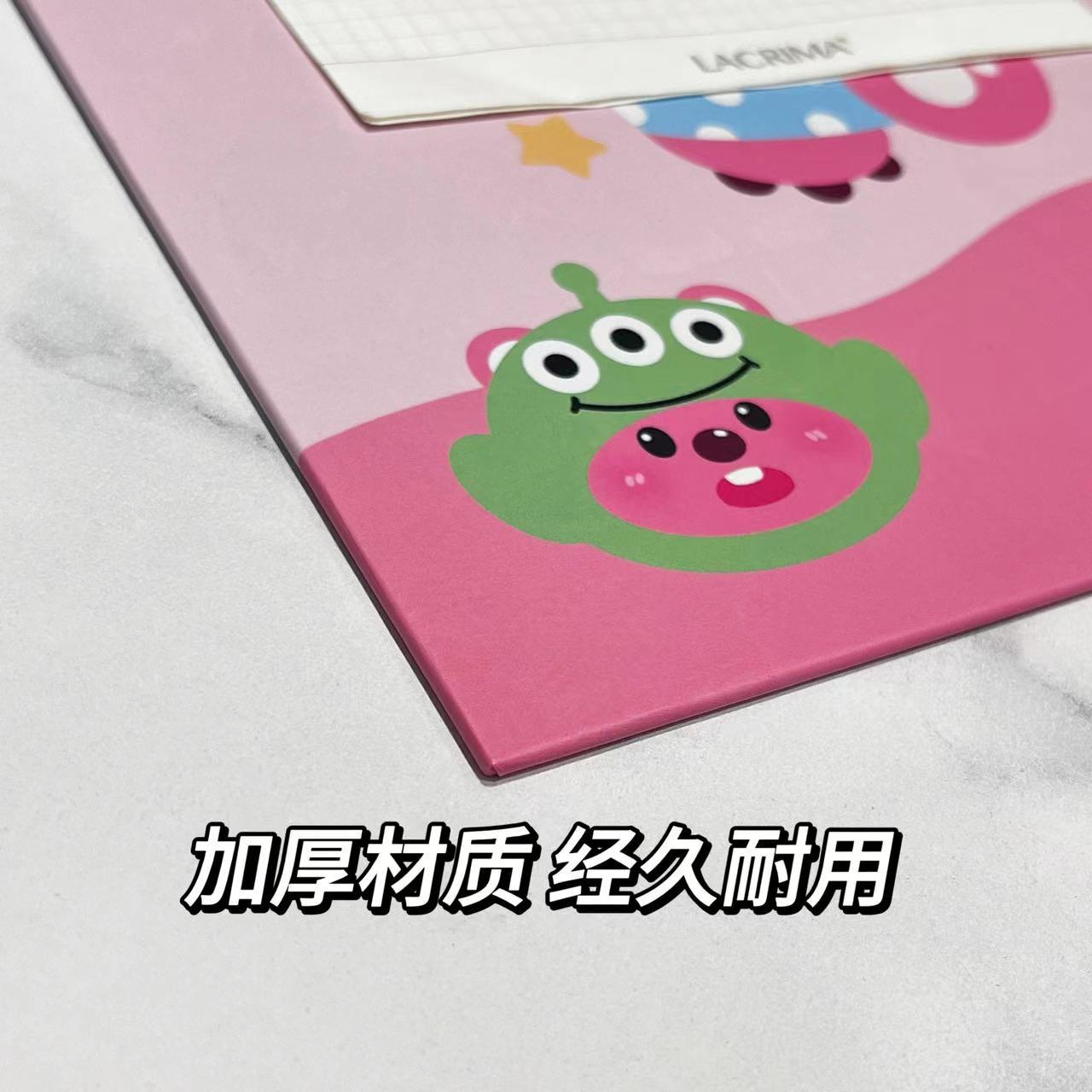 卡通loopy板夹可爱小海狸学生写字垫板A4试卷文件夹露比办公文具详情5