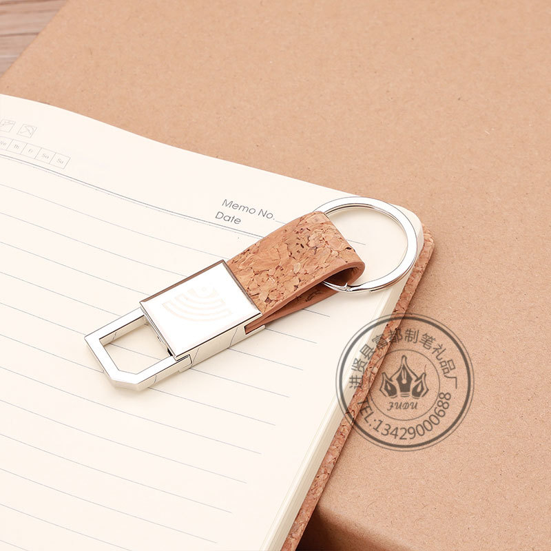 Cork keychain set, notebook gift, corporate real estate company annual meeting, employee event gift set pic 11