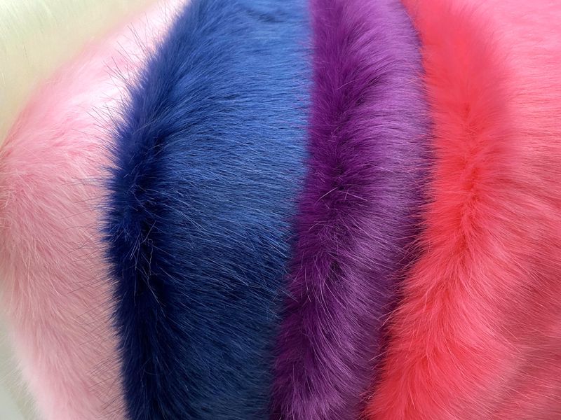 Artificial fur fabric vests, fashion faux fur fabric toys, pom-pom scarves, gloves, little fox plush pic 16