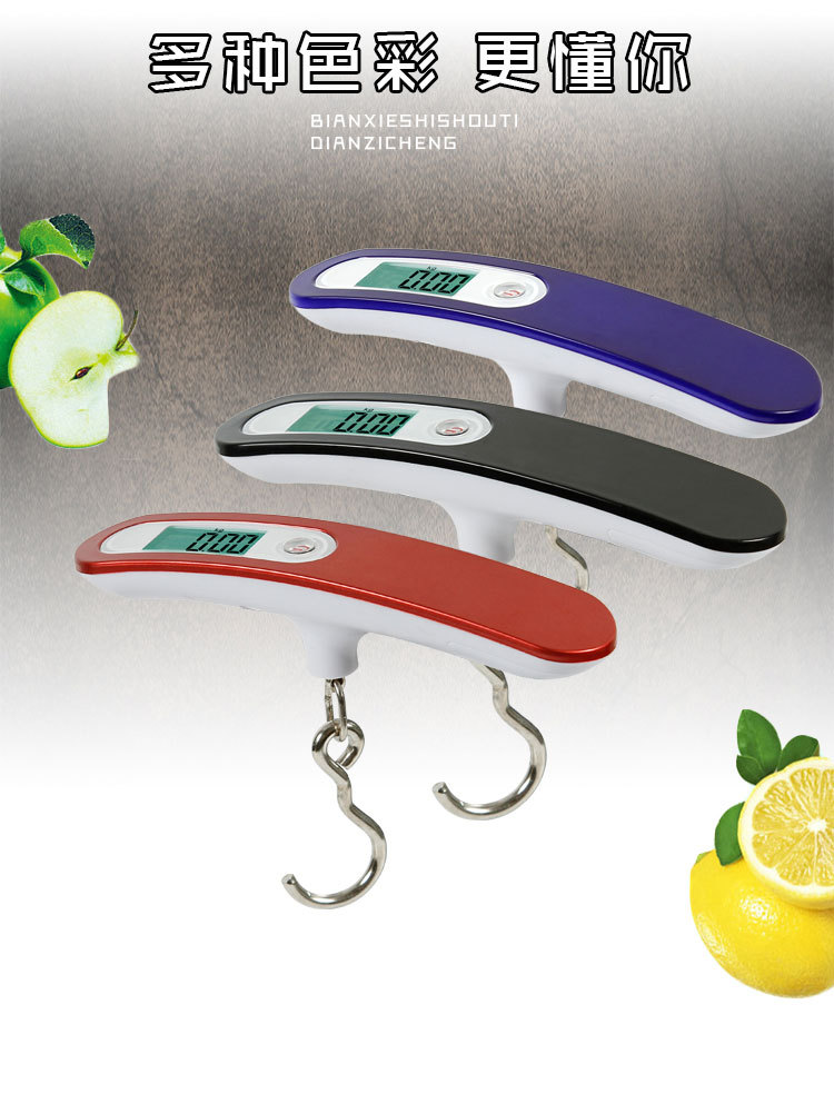Wholesale of electronic scales, mini portable electronic scales, hand-held scales, kilogram weighing scales, luggage scales, food gram scales pic 3