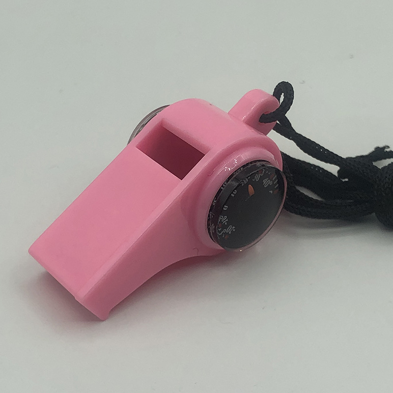 Outdoor life-saving thermometer, compass, whistle, multi-purpose 3-in-1 lanyard compass H3-1 pic 5