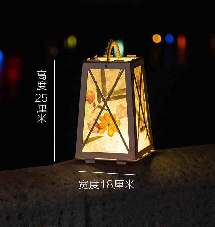 新年灯笼diy材料包元宵节手工diy花灯古风宫灯汉服手提灯笼装饰详情16