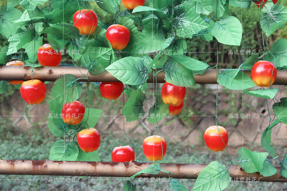 Artificial grape leaf, vine, plastic artificial leaf decoration, densification, small leaf sweet potato leaf climbing, tiger leaf drying, vine, artificial flower, artificial lawn, artificial tree, artificial vine, artificial flower, artificial green pic 17