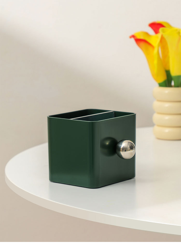 Minimalist style office stationery pen holder, office student desktop oil painting brush stationery storage and organization pen holder pic 13