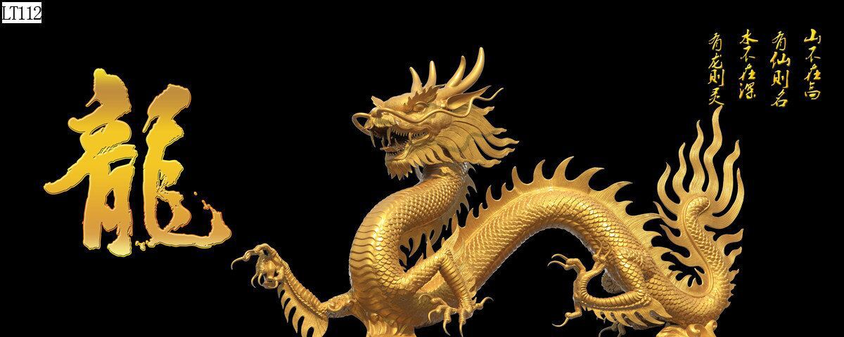 Fish tank aquarium decorative landscape background painting, pp material without glue, dragon background painting, two dragons playing with a pearl, dragon Roaming the world painting pic 12