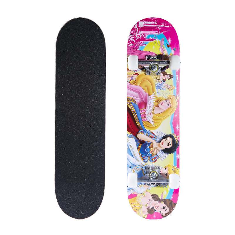 滑板初学者青少年双翘板动作刷街式专业四轮短板男女生儿童滑板车详情15