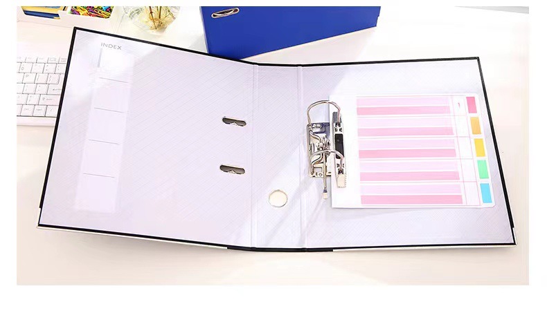 3-inch, 2-inch quick labor clips, 2-hole punched file folders, quick labor clips F/C wholesale pic 4