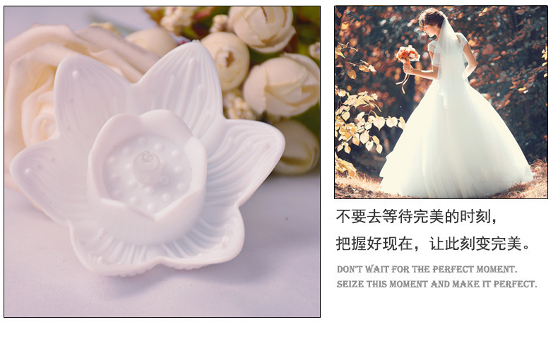 Factory direct supply of led electronic candles, blessing lotus lamps, Buddhist supplies, creative Buddha offering lamps, wholesale of small tea wax pic 3