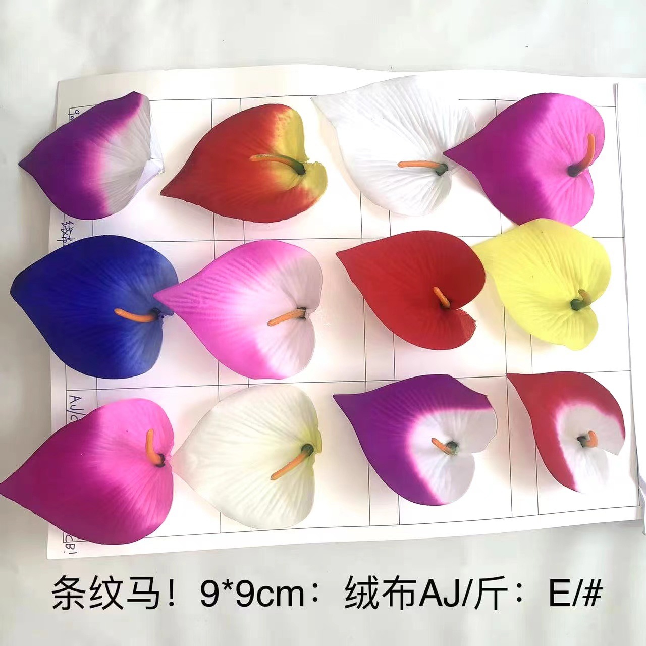 A comprehensive collection of calla lily flowers that are both cheap and beautiful, including lotus, artificial flower heads, goose down, gold, pink, gold, artificial flowers, and anthuriums pic 12