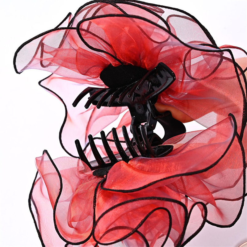 Wholesale of fabric headwear, handcrafted hair accessories, festival activities, and large flower decorations pic 5