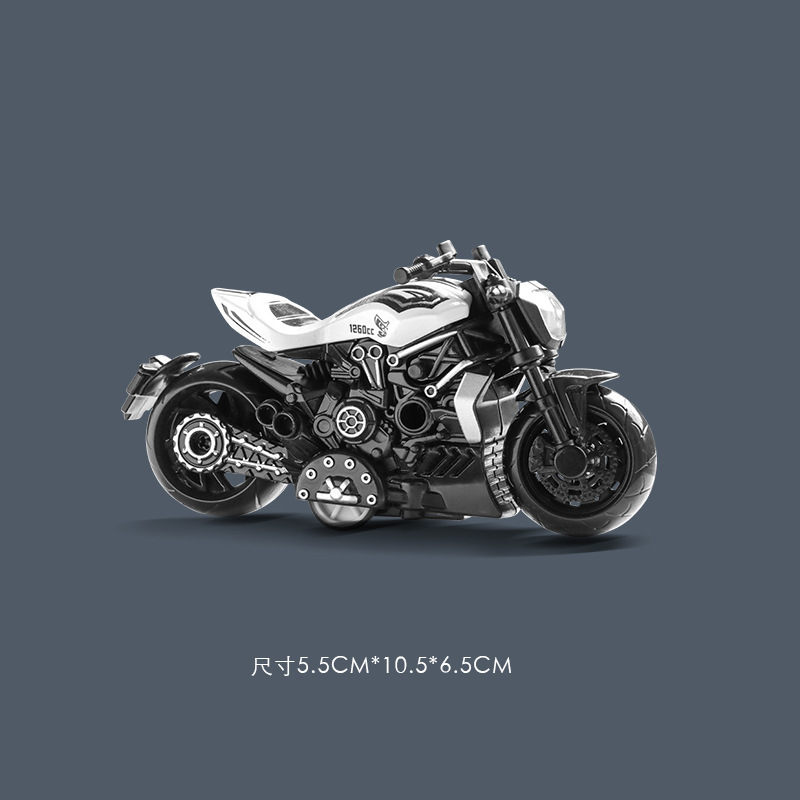 抖音网红跨境儿童玩具男孩合金仿真摩托车玩具车摆件地摊玩具批发详情6