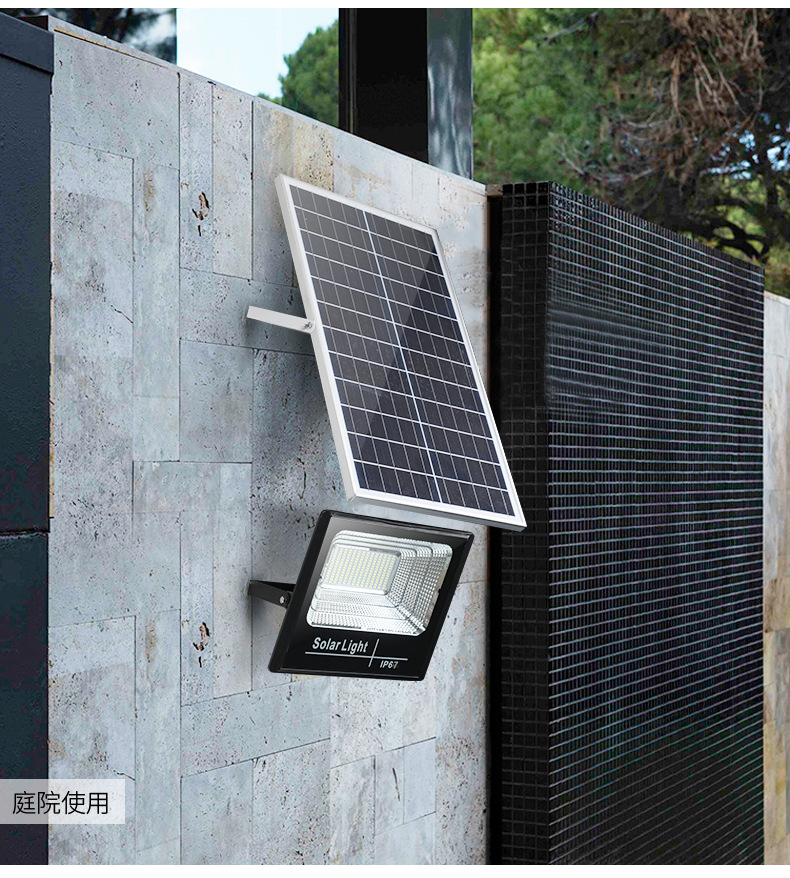 满天星太阳能投光灯批发户外照明路灯家用庭院灯防水壁灯详情12