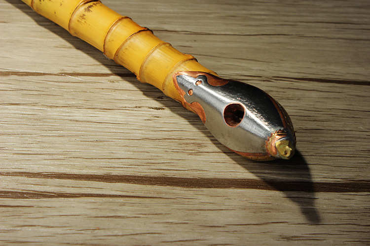 木香竹节朝烟斗竹节长烟杆烟袋锅厂家批发传统工艺旱烟斗竹子烟枪详情19