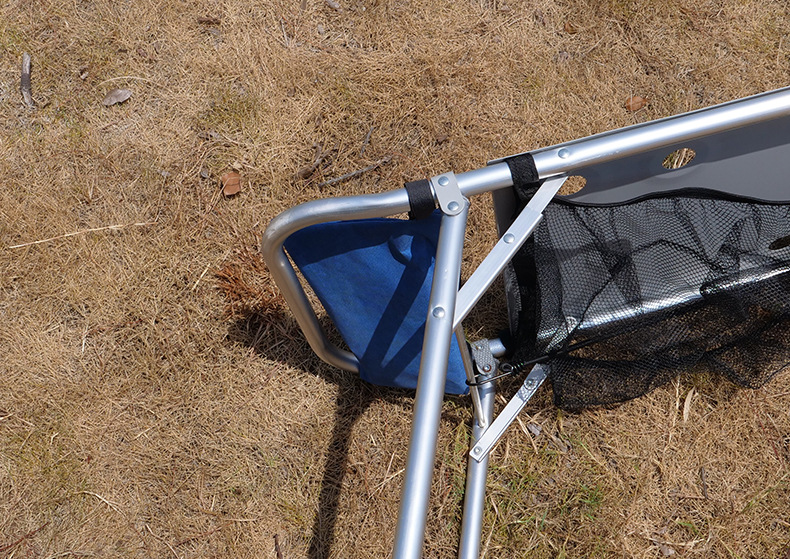 户外装沙滩椅便携折叠手拉车铝合金购物车行李车小拖车拉杆车推车详情7