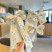 儿童发饰春夏款蝴蝶结发夹可爱公主头饰顶夹女童鸭嘴夹子 diy材料详情31