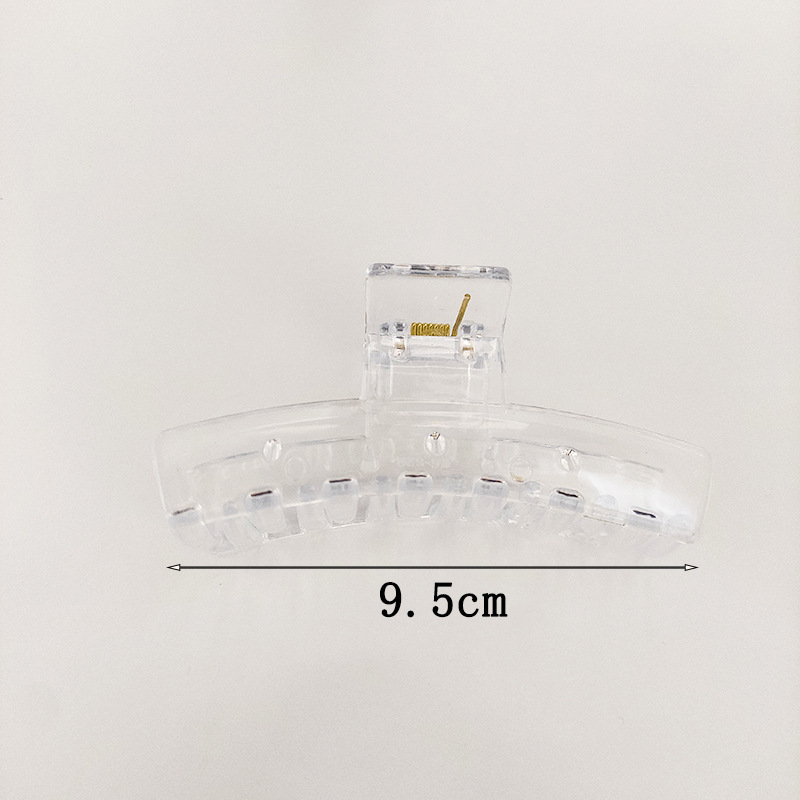 热门发夹各样式透明抓夹大号流行发卡创意 DIY百搭发饰鲨鱼夹批发详情26