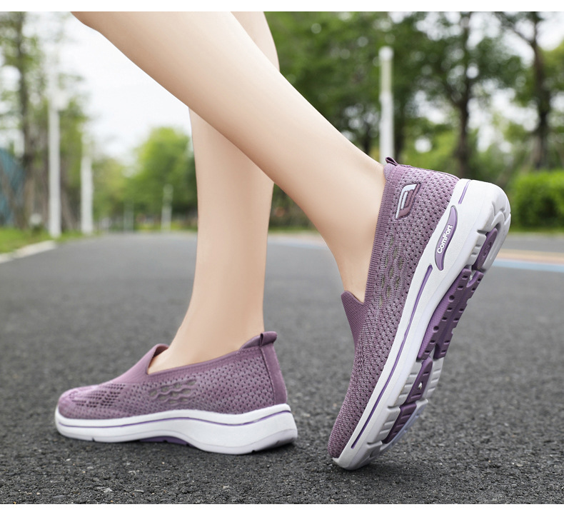 妈妈鞋2023夏季新款网面鞋女老北京布鞋中老年健步鞋女士休闲单鞋详情15