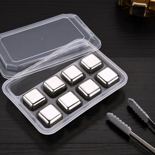 304 stainless steel ice cubes, ice bucket clips, silicone sugar cube clips, mini clips, silicone food clips, stainless steel ice clips pic 9