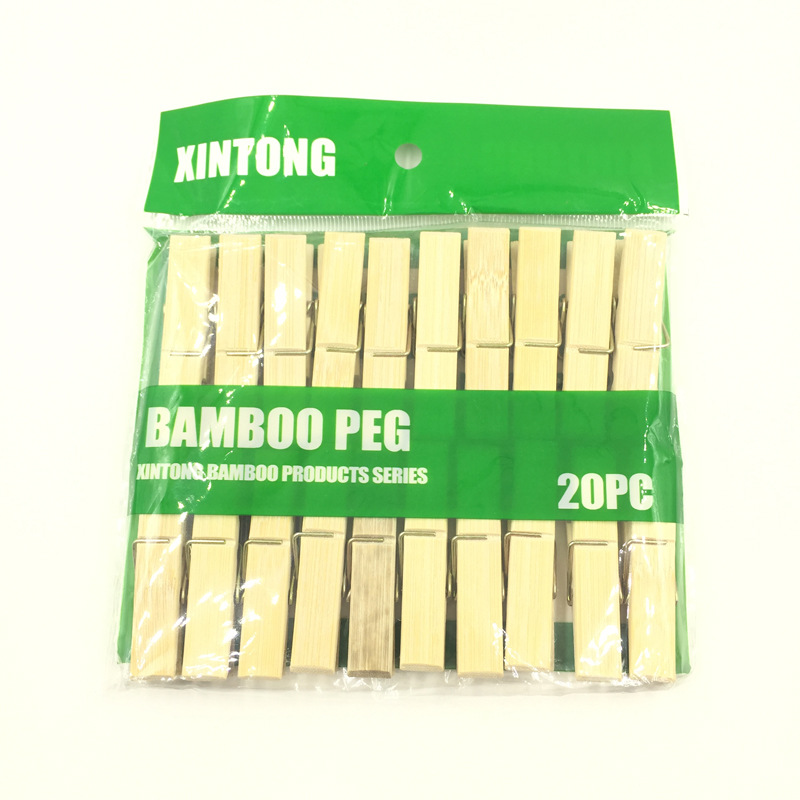 Bamboo tongs, clothes drying tongs, household strong bamboo and wood tongs, quilt tongs, small tongs, clothes tongs, windproof greenhouse tongs, Xinwang brand factory direct sales pic 6