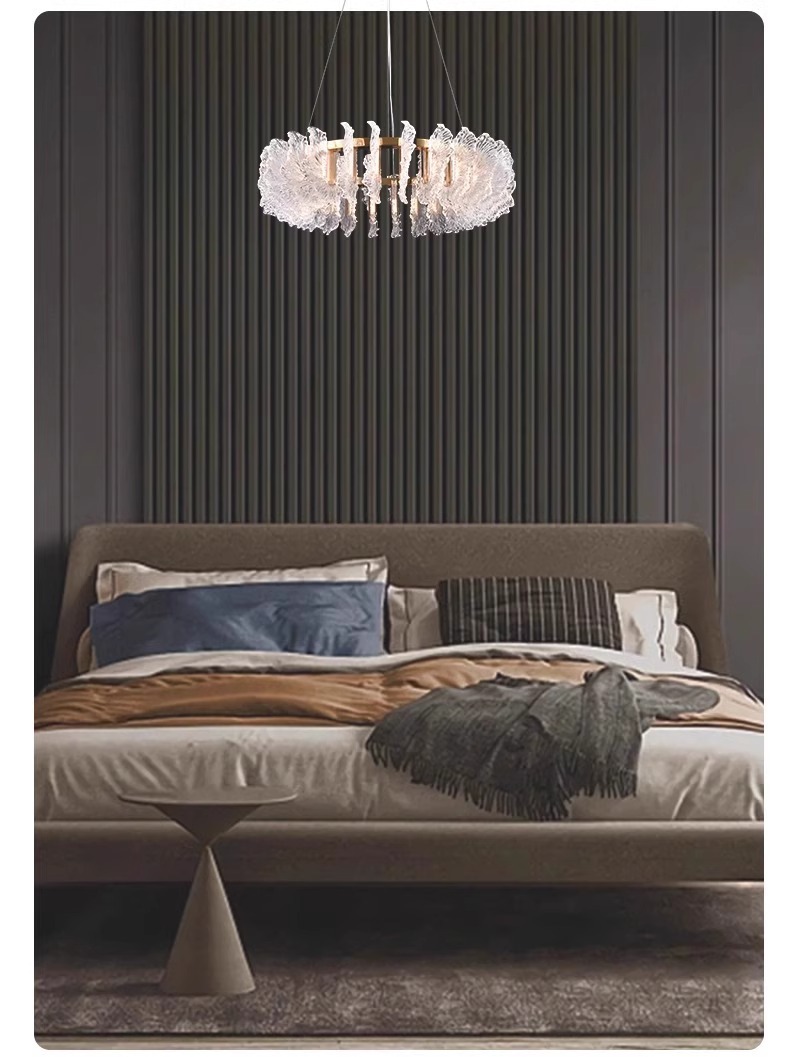 跨境现代轻奢水晶客厅卧室餐厅繁花吊灯高端花开富贵别墅大吊灯详情14