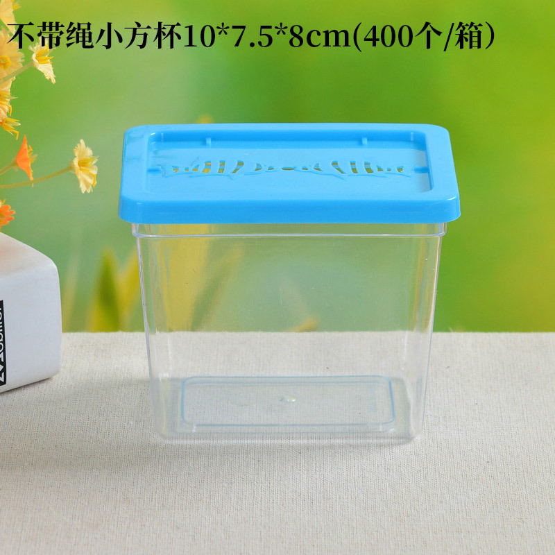 Wholesale of large, medium and small-sized portable plastic goldfish tanks, transparent turtle tanks, reptile pet breeding and transportation boxes from manufacturers pic 22