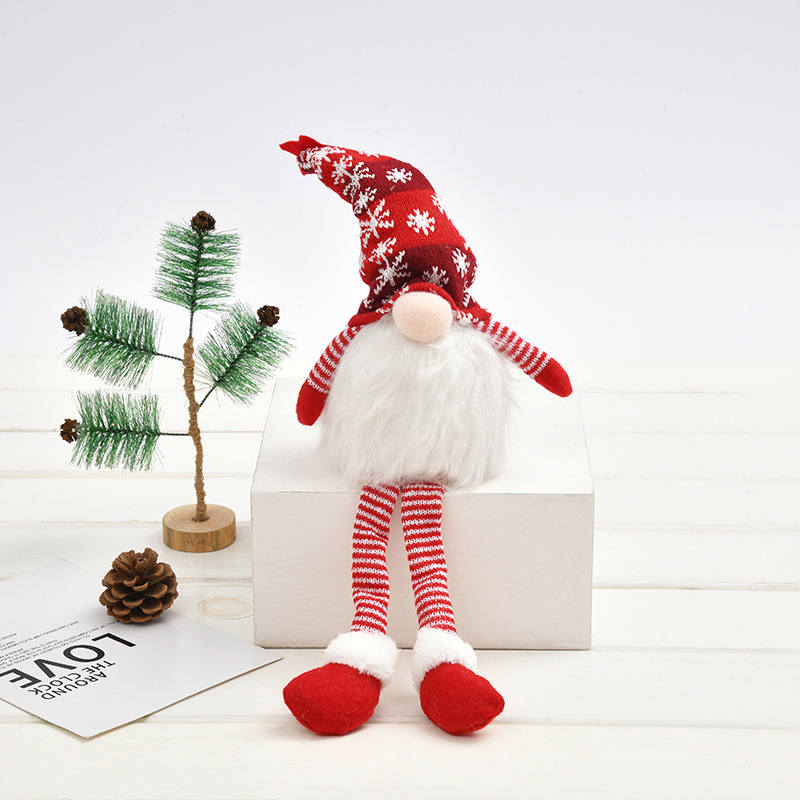 In 2022, cross-border best-selling Christmas decorations, faceless dolls, window displays, and luminous toys and supplies pic 8
