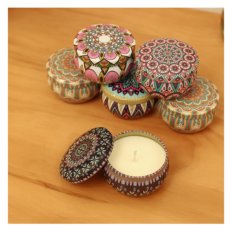 跨境货源植物水晶石干花蜡烛生日浪漫卧室伴手礼物大豆蜡香薰蜡烛详情20