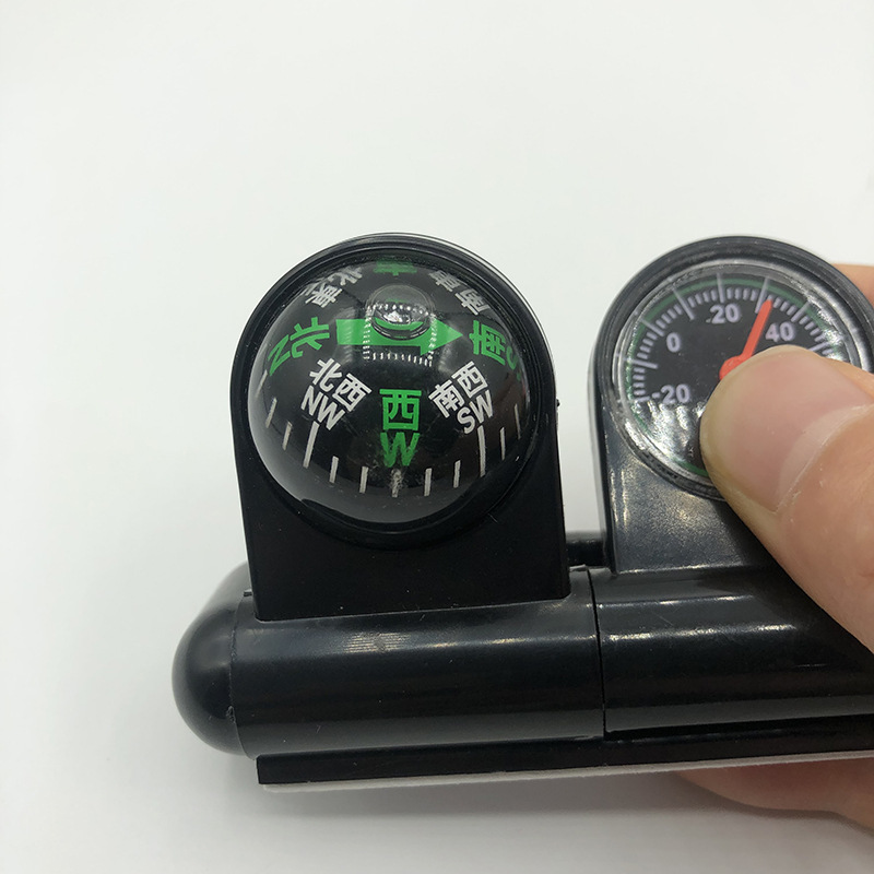 Yiwu Jinghui Vehicle multi-purpose Guide ball Thermometer Compass for Car dashboard direction 288-5 in both Chinese and English pic 16