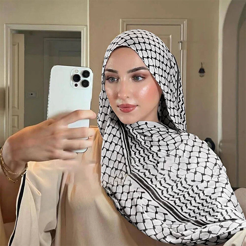 Best-selling Arab headscarves, camouflage special forces jacquard scarves, Arab square scarves, cs outdoor scarves, shawls pic 1
