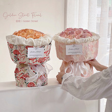 鲜花包装纸花店花艺花束包花纸礼物包装纸批发双面双色防水欧雅纸详情5