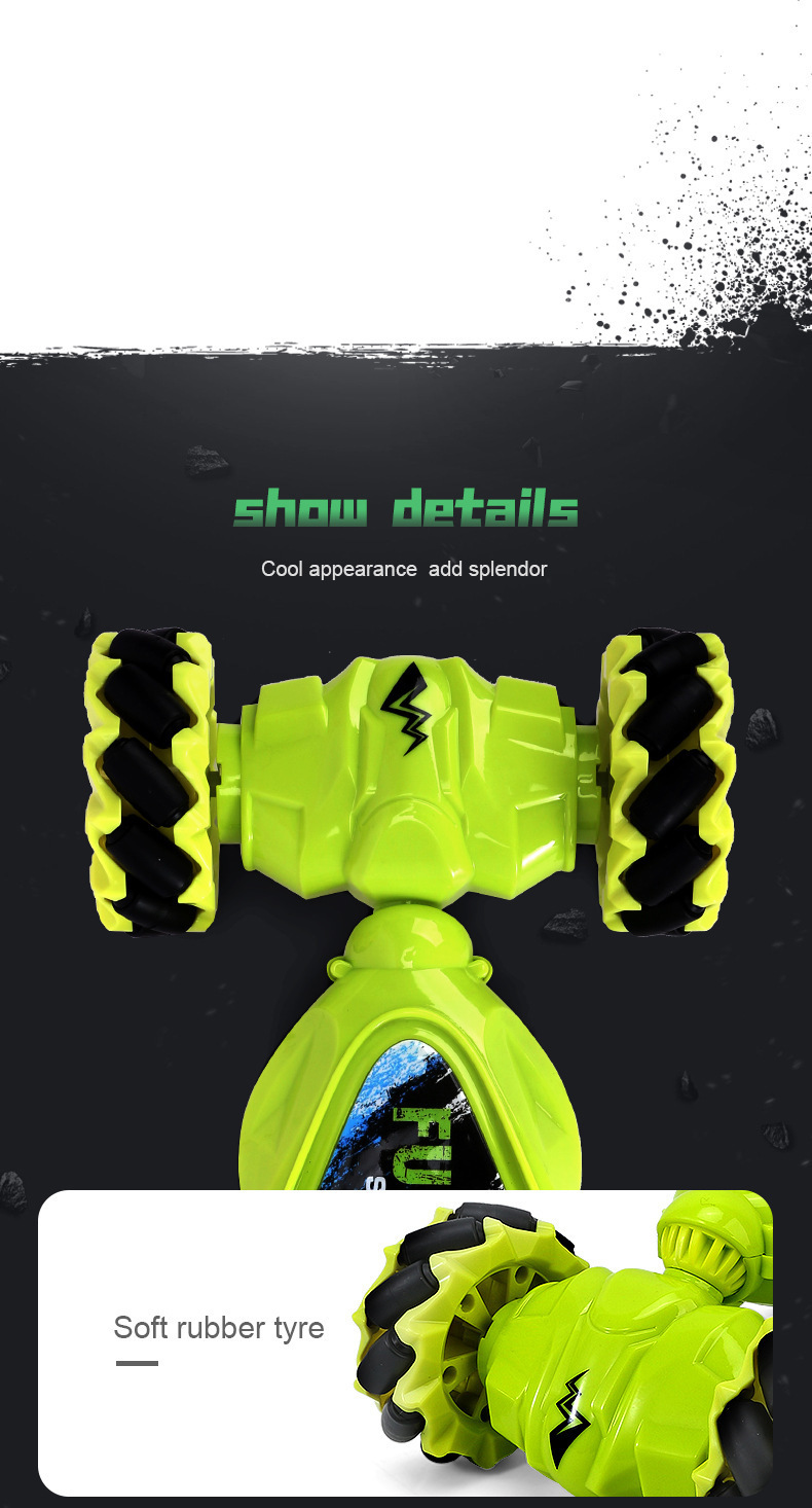 手势感应变形遥控车儿童玩具扭变车电动攀爬赛车越野漂移男孩礼物详情17