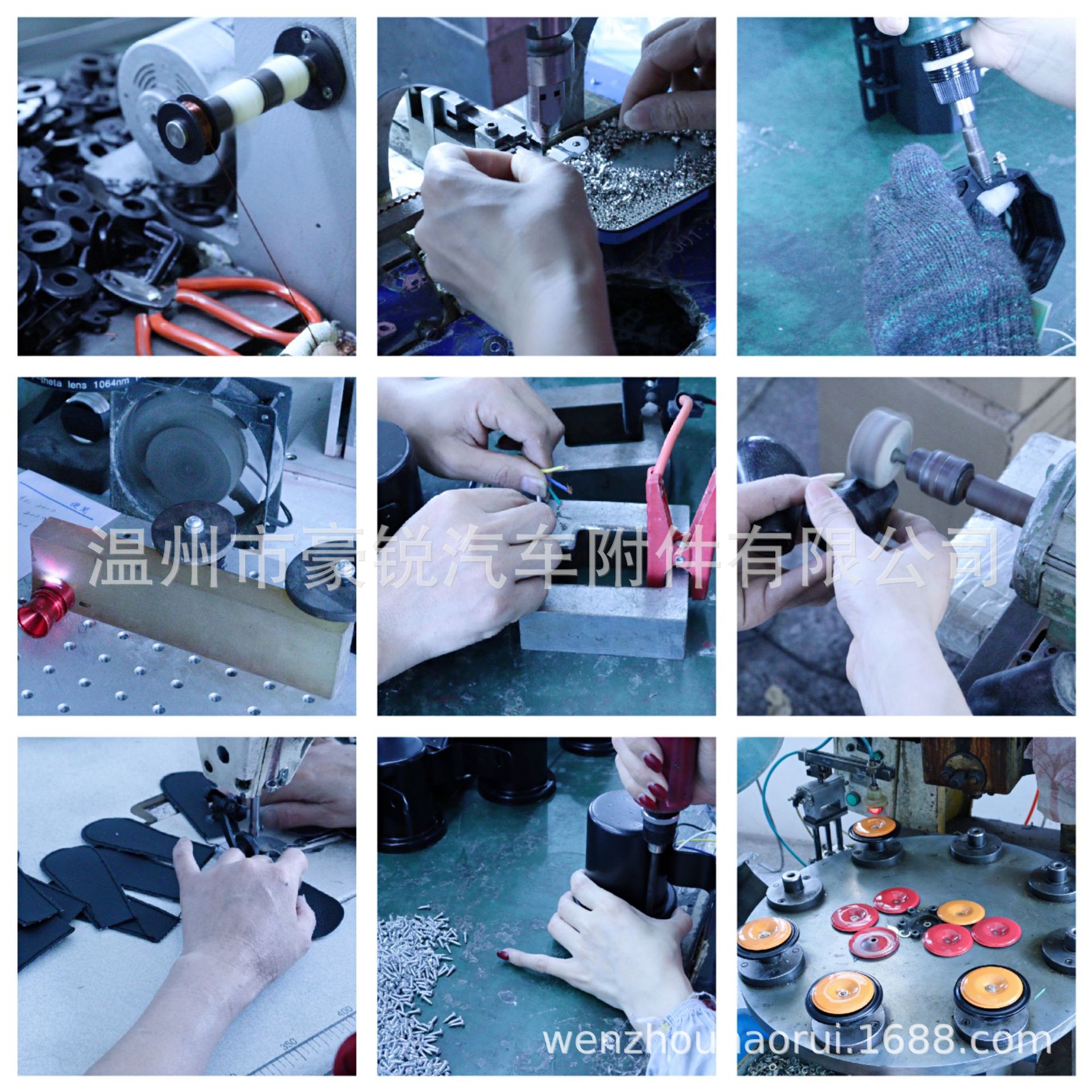 Export wholesale car snail horn 12V/24V motorcycle high and low frequency horn waterproof electric horn pic 15