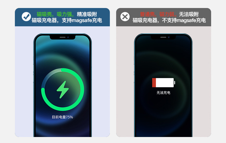 适用iPhone15pro苹果磁吸手机壳magsafe带动画14透明12全包亚克力详情6