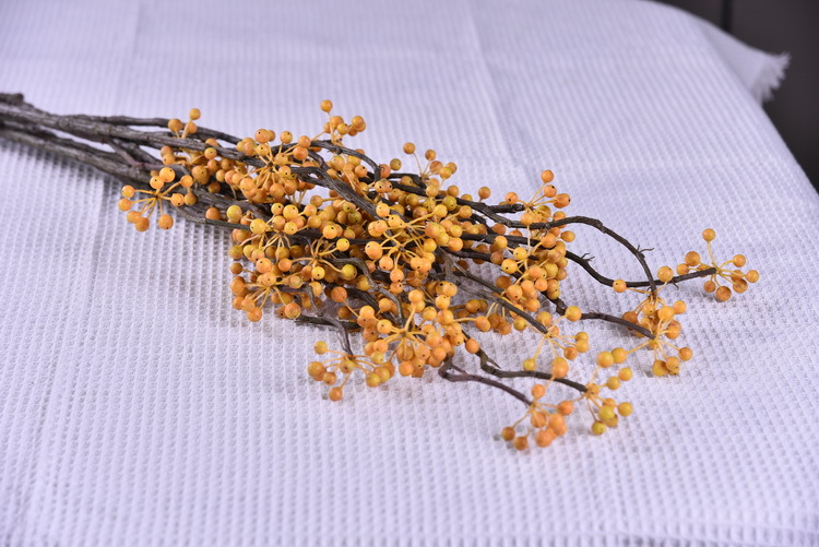 Lanjin Artificial Fruit Factory Direct Sales, wholesale of artificial berries, artificial green vine fruits, Chinese modern and simple decoration, winter green fruits, and mountain prosperity fruits pic 34