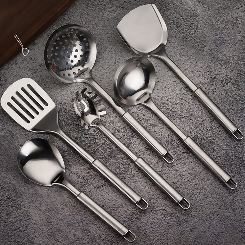 304 stainless steel pasta spoon, strainer spoon, noodle scooping spoon, claw spoon, noodle scooping spoon, scooping ladle, strainer, noodle scooping spoon pic 9