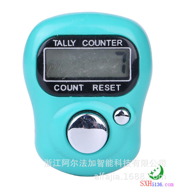 1011 White Card color box set, 15 colors to choose from, 24 pieces per color box, popular ring style electronic counter in the Middle East pic 23