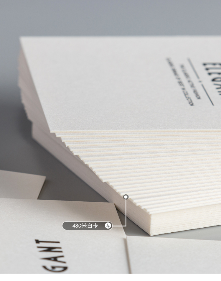 米白卡象牙卡吊牌订 制服装通用挂牌设计订 做LOGO定 制标签现货详情9