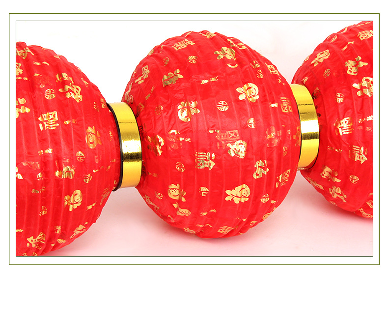 Wholesale of large red three, four, five, six series of outdoor small red lanterns for Spring Festival and New Year advertisements, waterproof outdoor lanterns pic 16