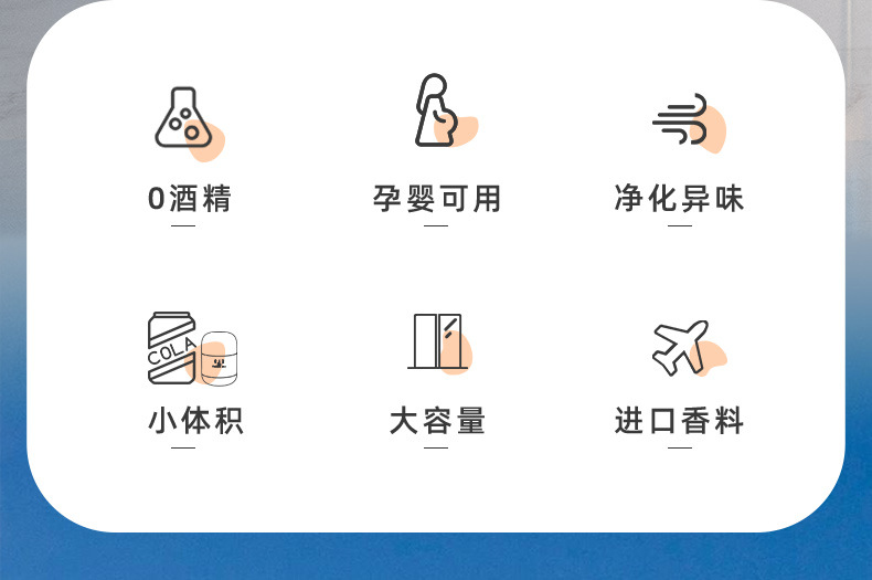 车载香薰香水 固体香膏水膏家居汽车香水摆件 福鹿小哈曼汽车香薰详情2