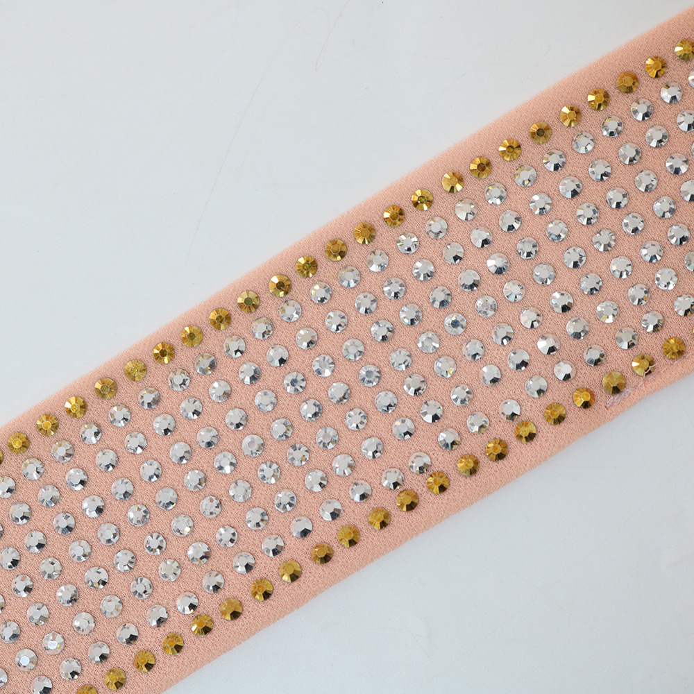 XQY500090 Foreign trade Arab robe, Middle East kaftan fashion Hot diamond belted chiffon dress pic 62