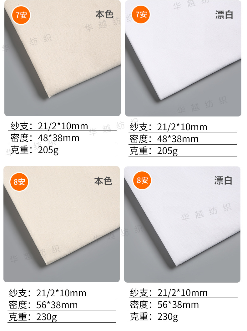 10-ampere and 12-ampere polyester-cotton canvas fabric, shoe material, grey fabric, natural white bleached black, all-polyester fabric, luggage, sofa cushions pic 17