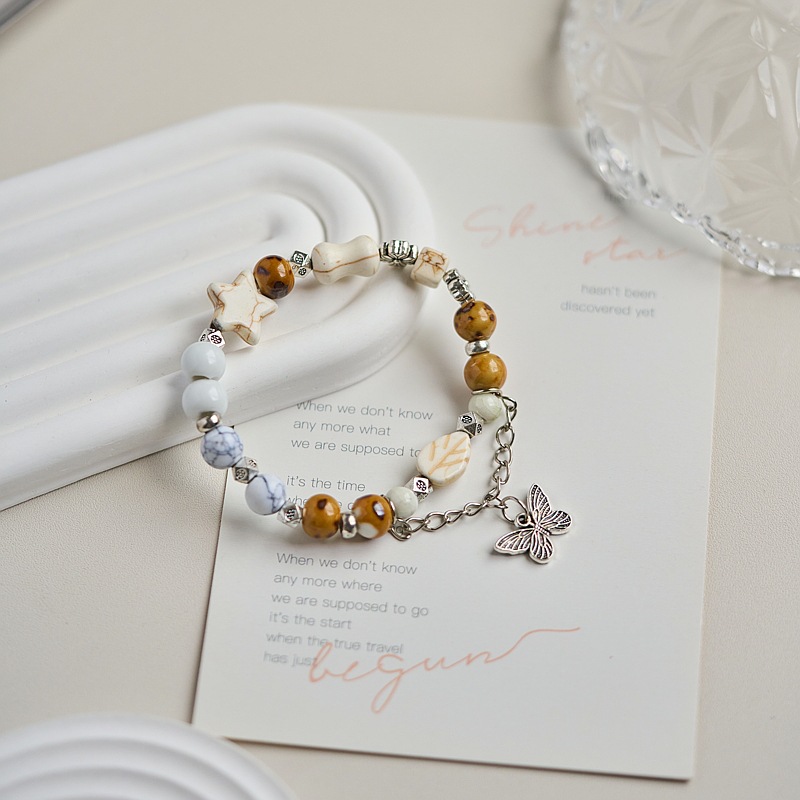 Jingdezhen ceramic bracelet, new Chinese-style jewelry source supply, 10 yuan for 3 bracelets, versatile for women, with a sense of luxury pic 14