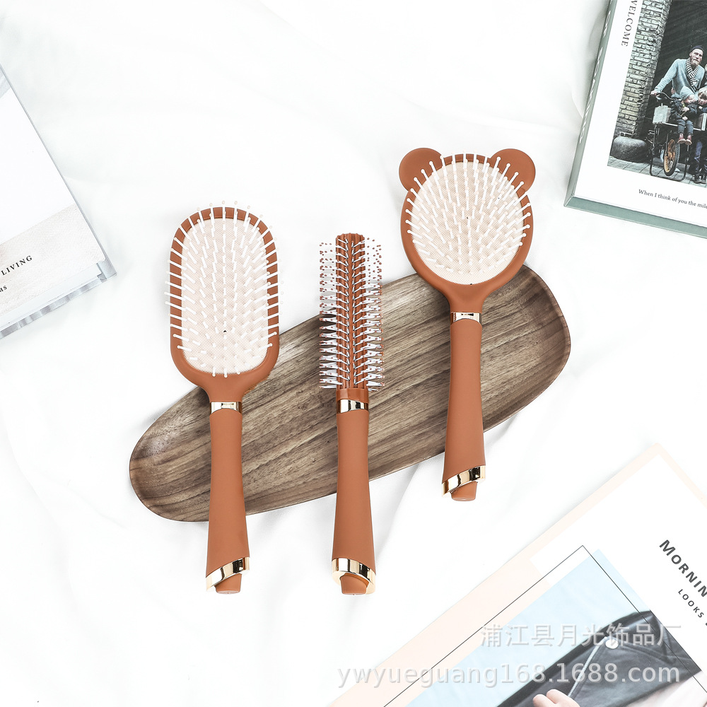 现货液态橡胶梳子气囊梳贵妇学生顺发按摩梳卷发梳气垫梳梳子详情4