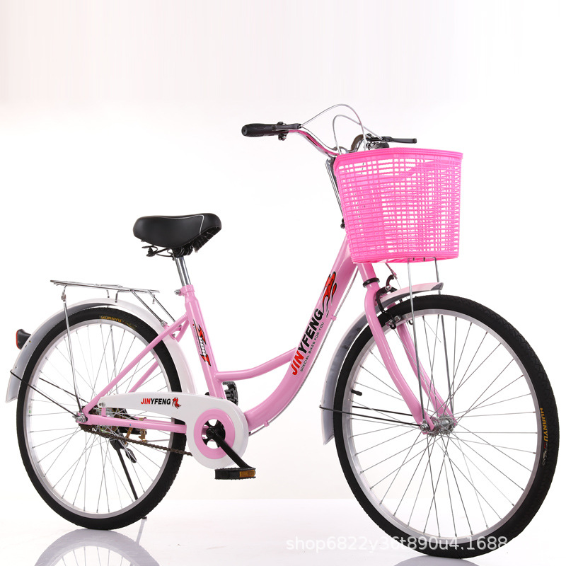 24寸26自行车成人轻便男女式成年实心胎中小学生淑女上班代步单车详情4