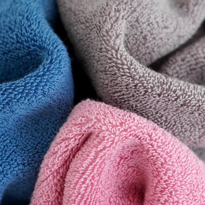 纯棉毛巾厂家成人洗脸男女家用加厚纯棉32股吸水毛巾批发刺绣logo详情3