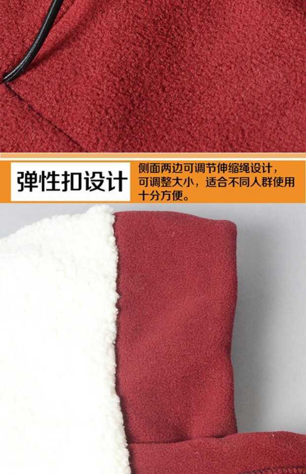 2020秋冬新款遮脸帽子 户外加绒加厚保暖头套 抓绒骑行头套帽子详情14